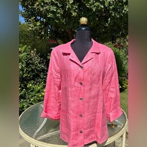 Nina McLemore Cotton Jacket / Shirt - size 6